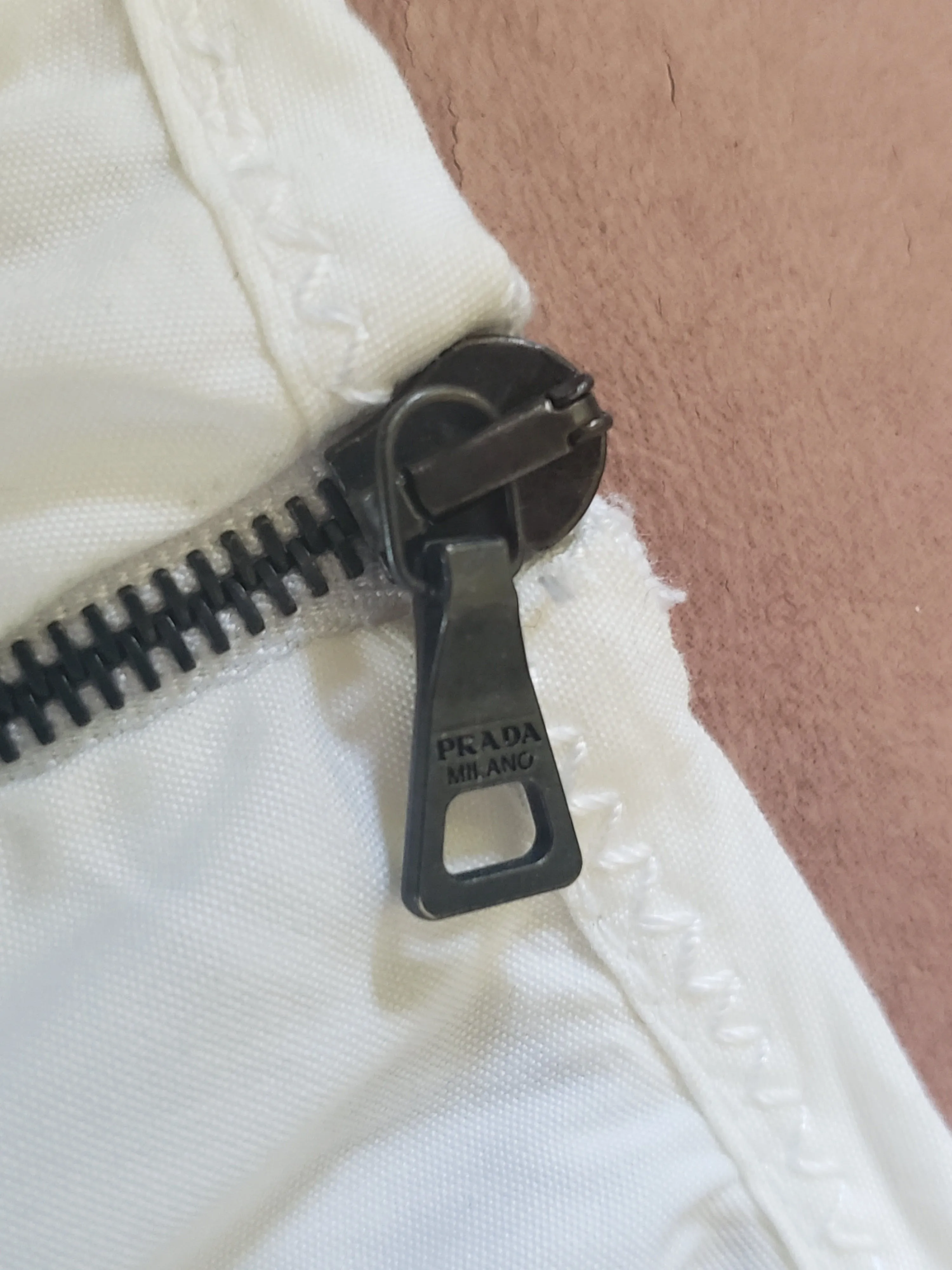 00's White Cotton Pleated Circle Skirt by Prada