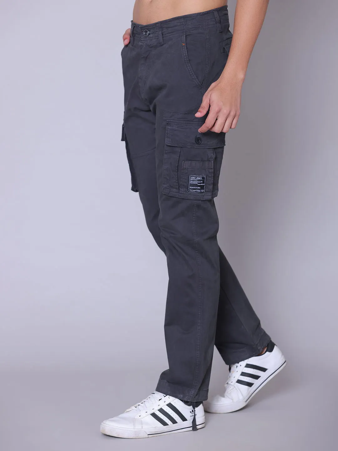 7 Pockets Cargo-Dark Grey