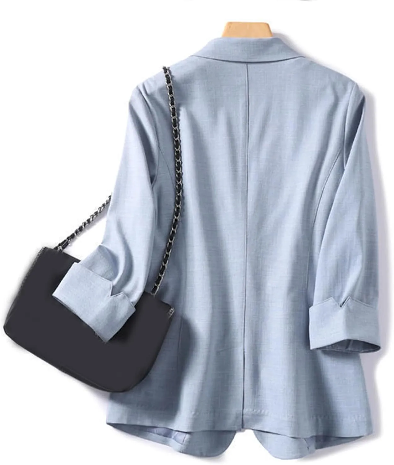 Blazers for Women Business Casual Summer Blazers Lightweight Suit Jackets 3/4 Sleeve Work Jacket Trendy Office Blazer