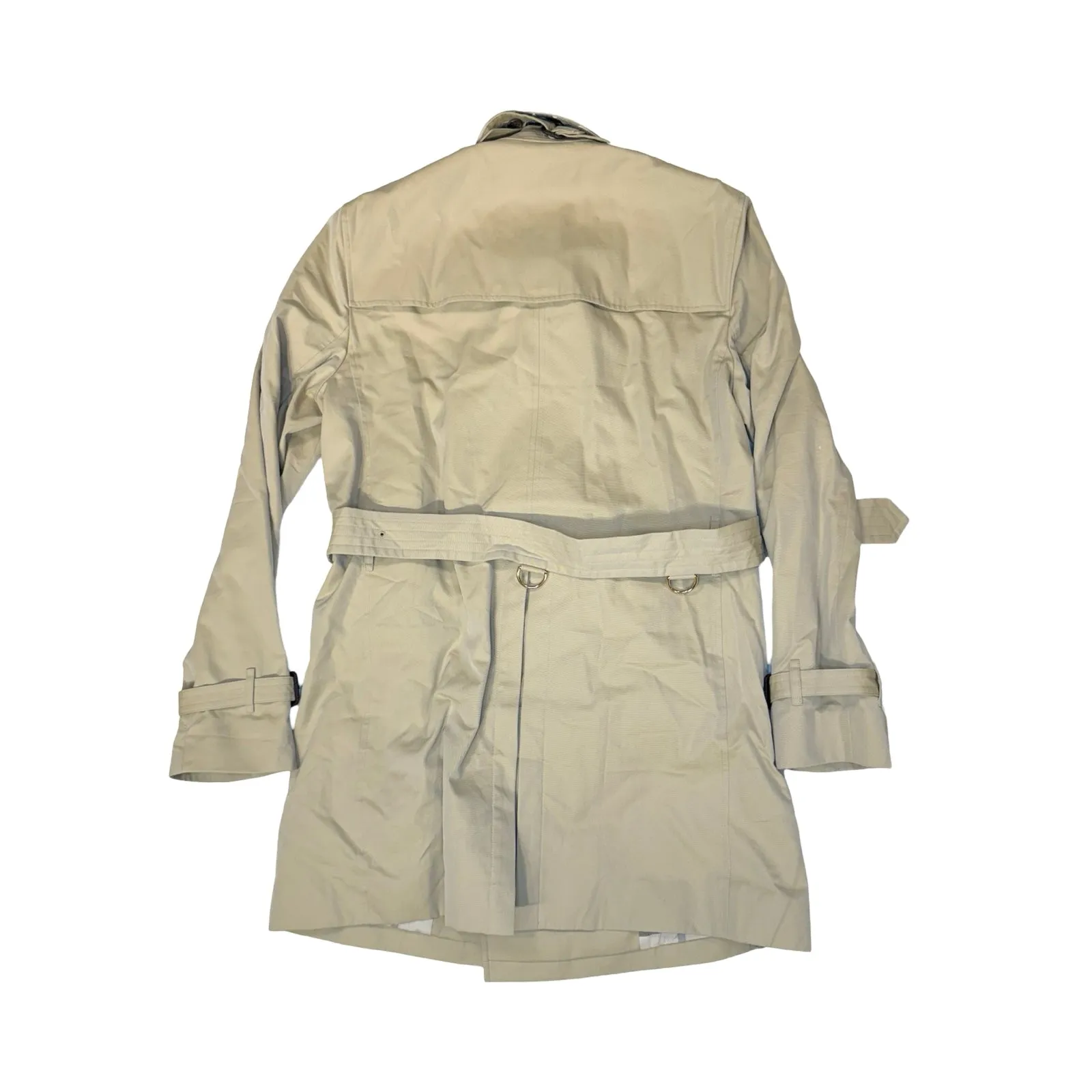 BURBERRY GABARDINE TRENCH COAT
