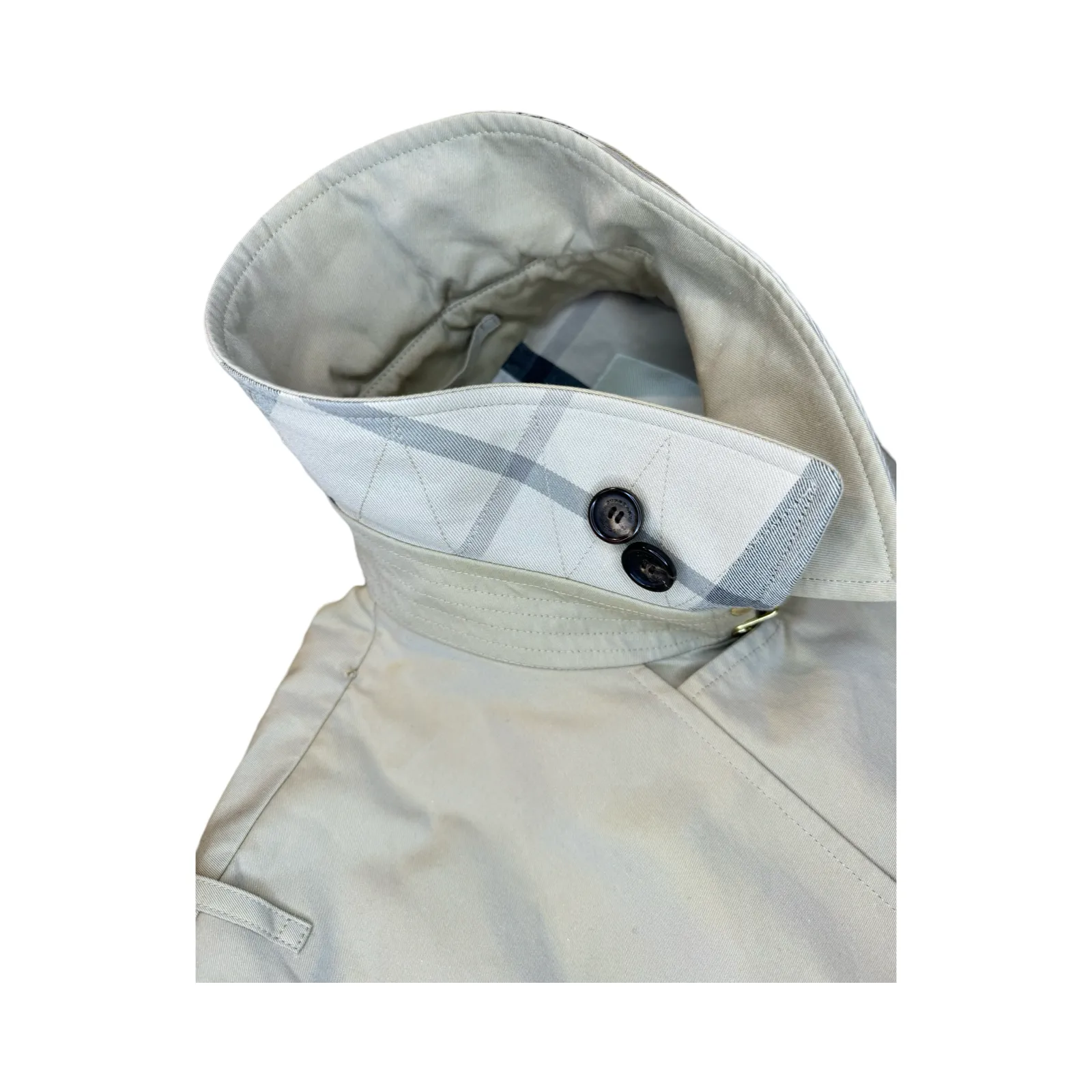 BURBERRY GABARDINE TRENCH COAT