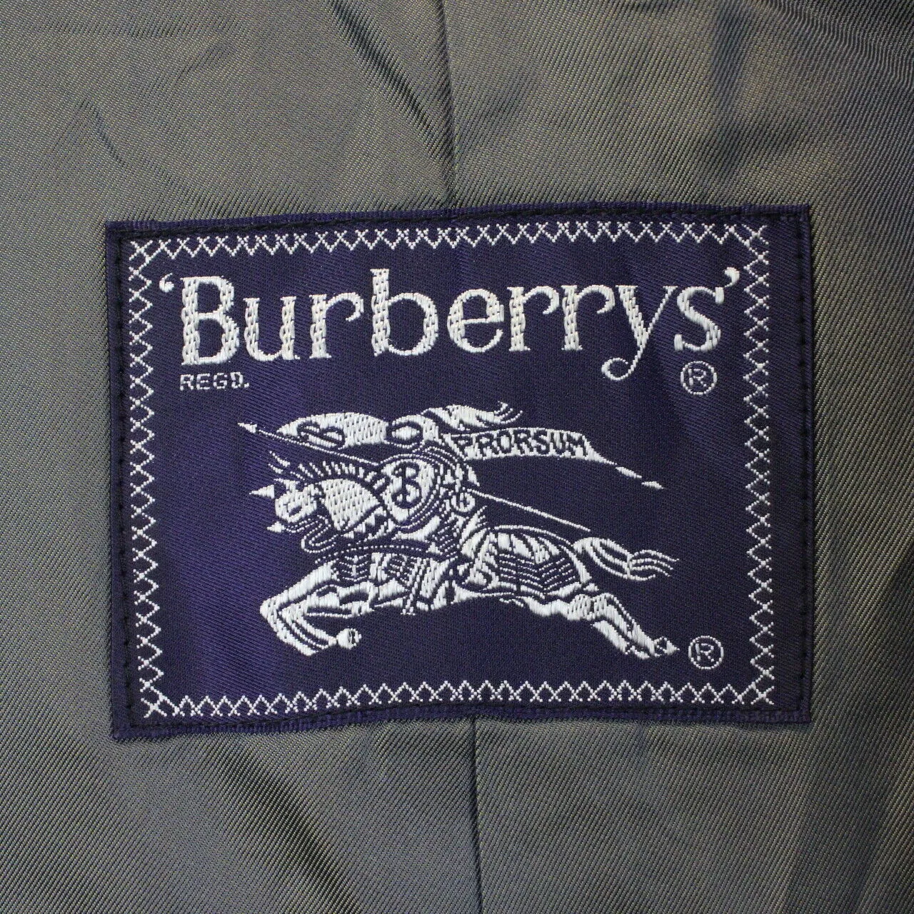 BURBERRYS 90s Trench Coat Grey | Large