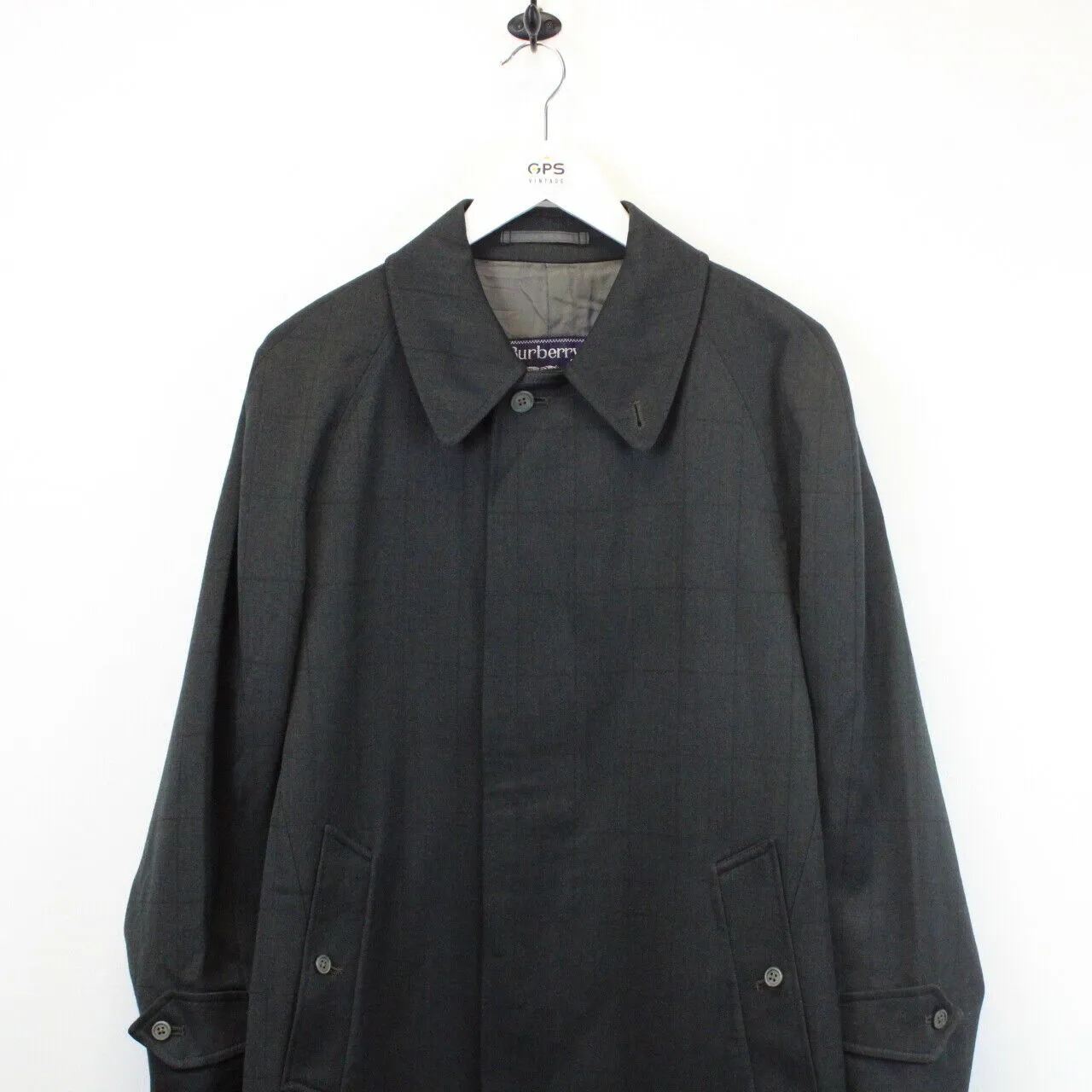 BURBERRYS 90s Trench Coat Grey | Large