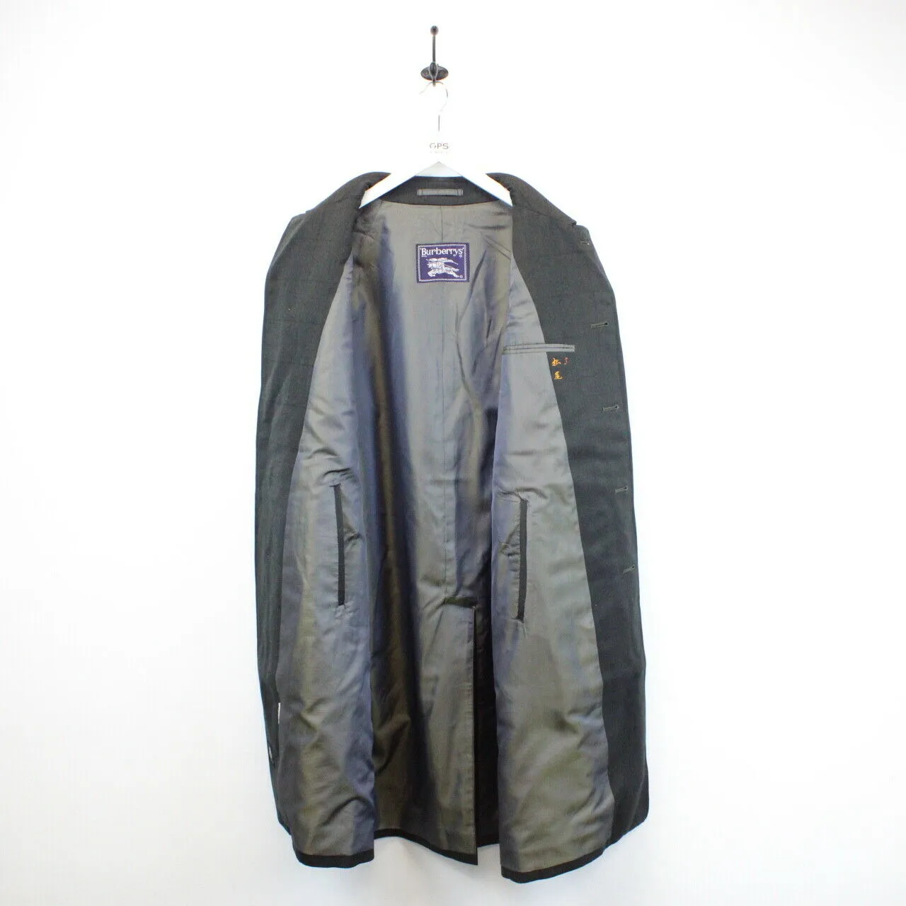BURBERRYS 90s Trench Coat Grey | Large
