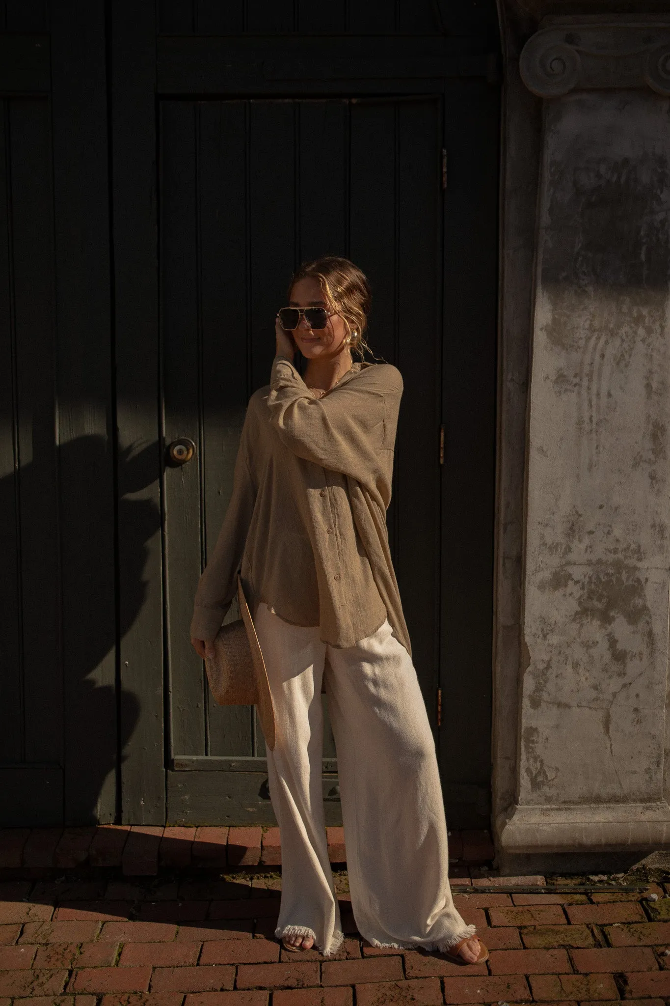 Capetown Linen Pants (white)