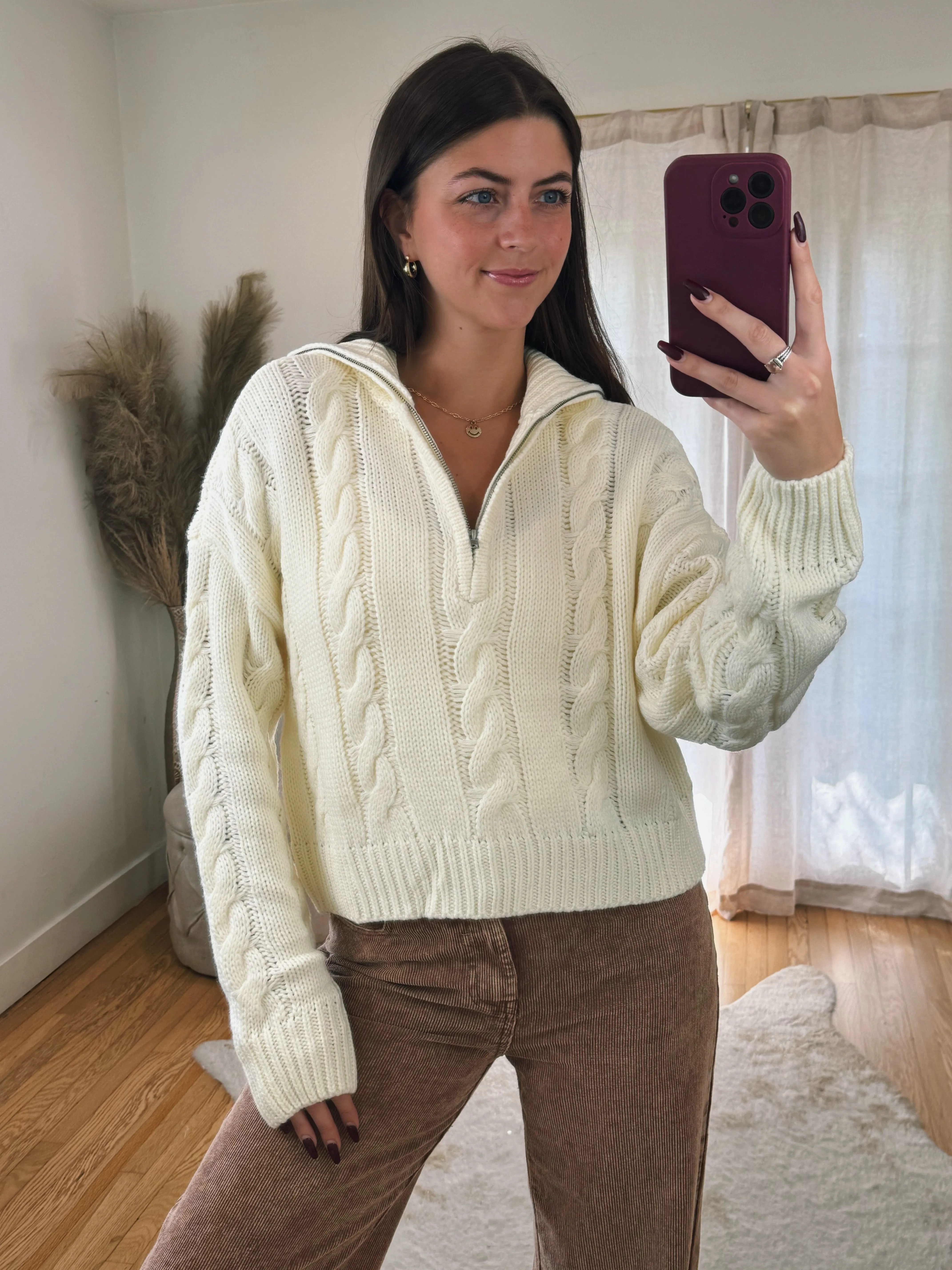 Floppy Collar Pullover