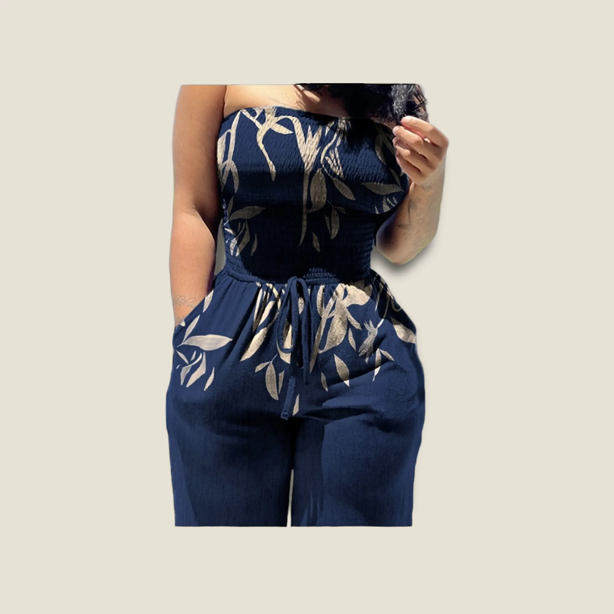 Floral Jumpsuit