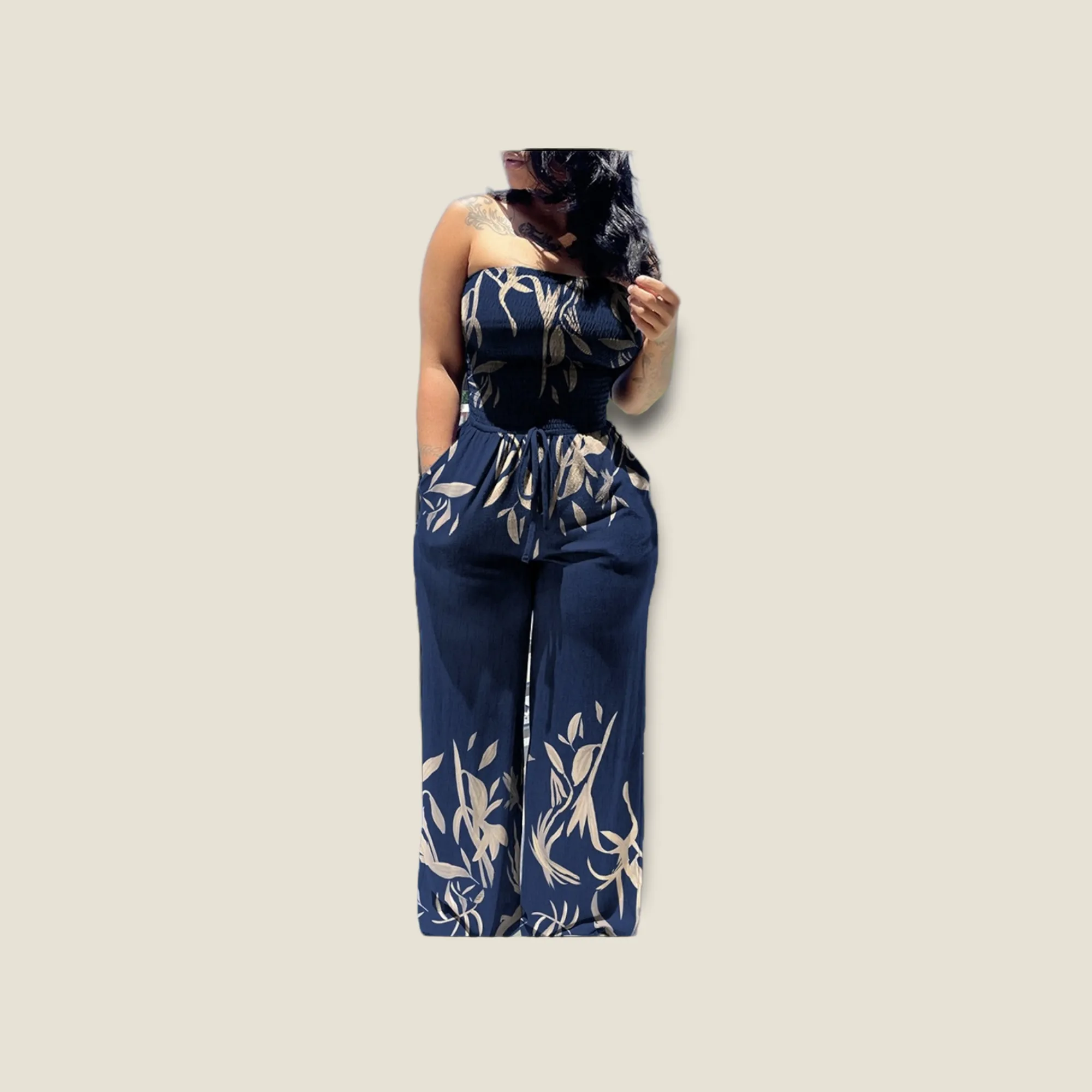 Floral Jumpsuit