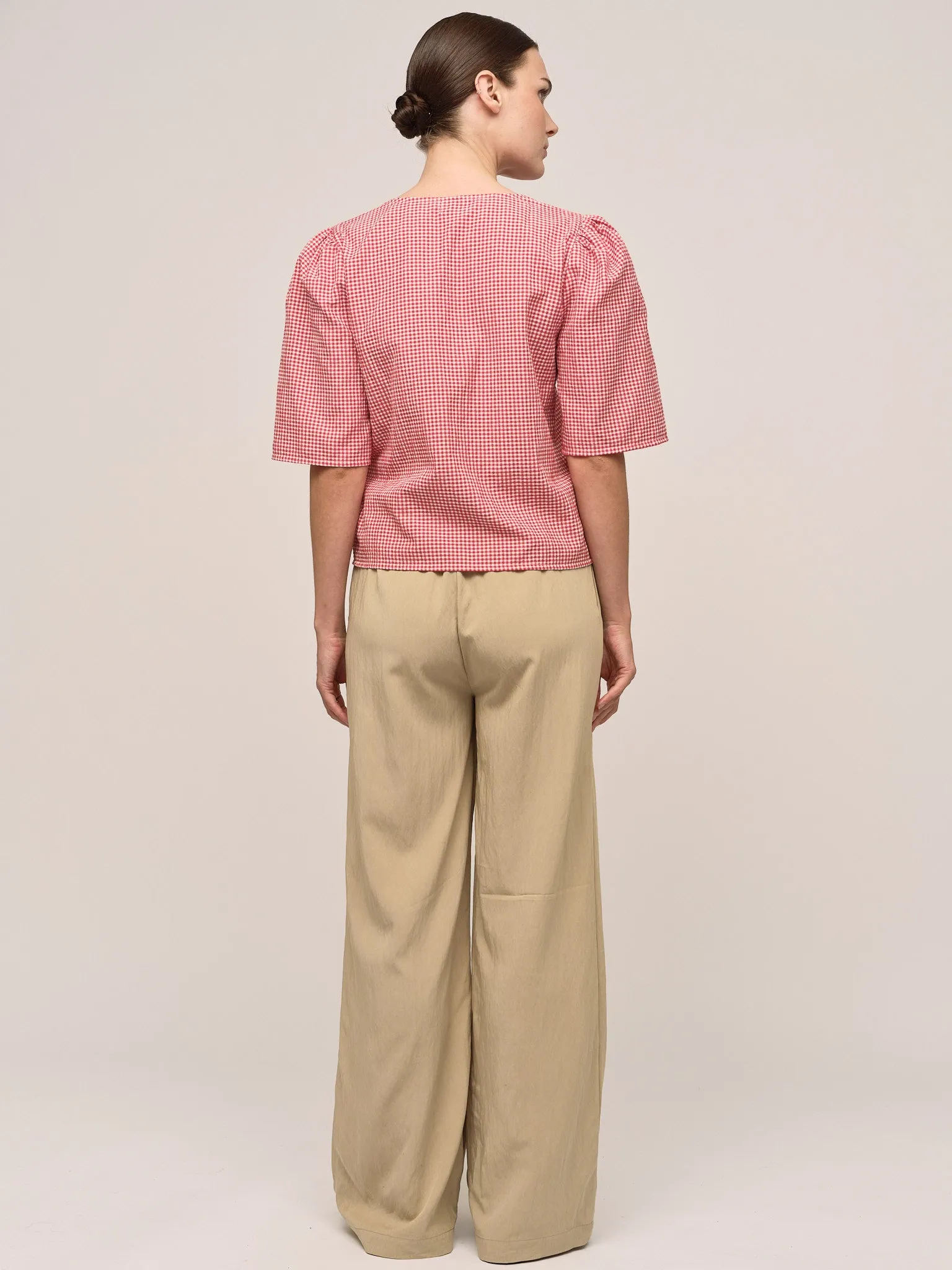Indiana Button Shirt - Redwood Checked