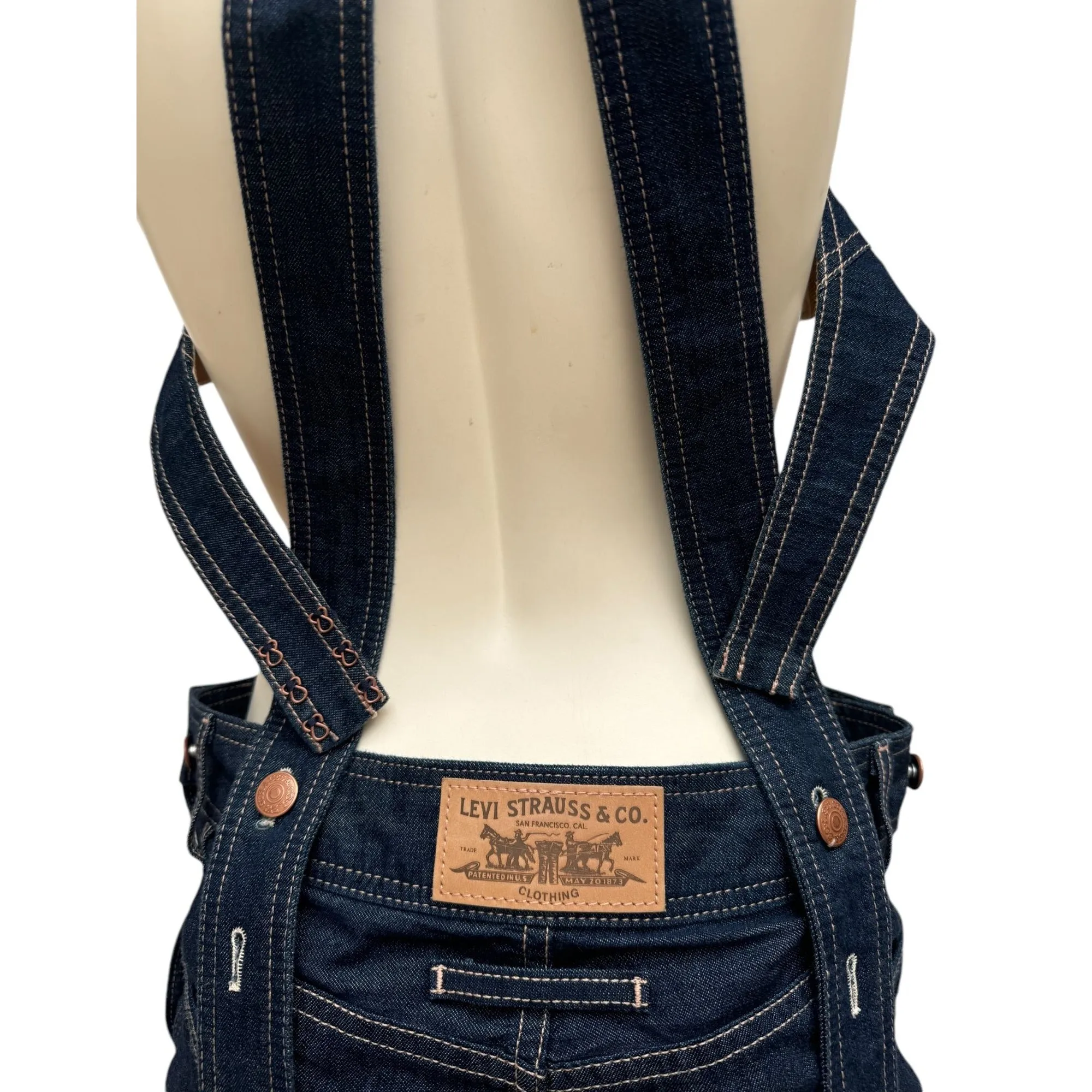 Levis X Jean Paul Gaultier  Denim Jumpsuit Shorts  Size S