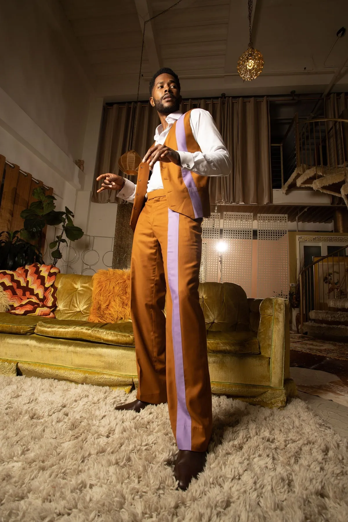 LINE IT UP SUIT (THREE PIECE)