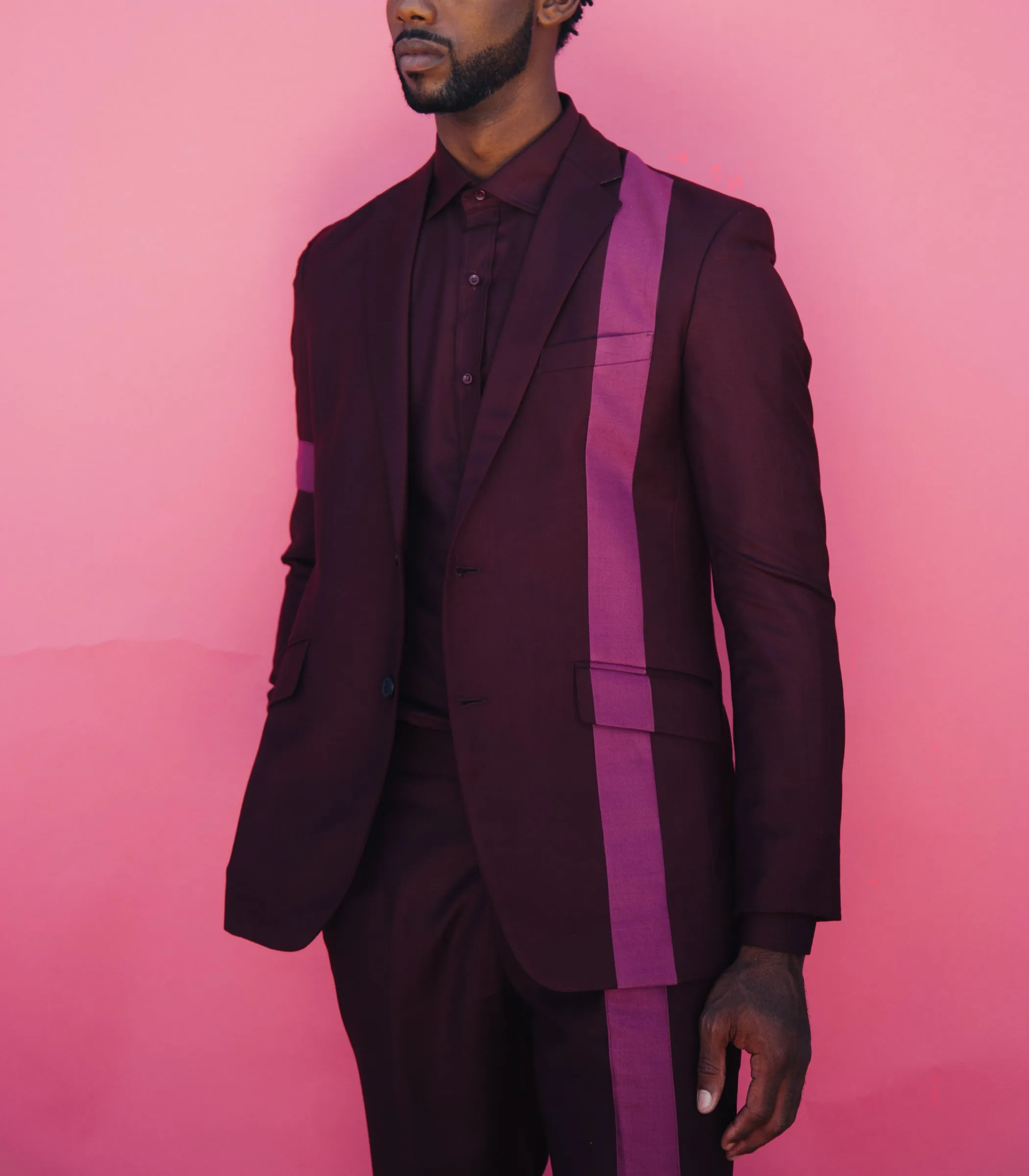 LINE IT UP SUIT (THREE PIECE)