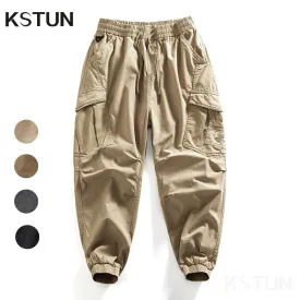 Mens Harem Pants Loose Joggers Men Cargo Pants Sweatpants Kahki Black Overalls Multi