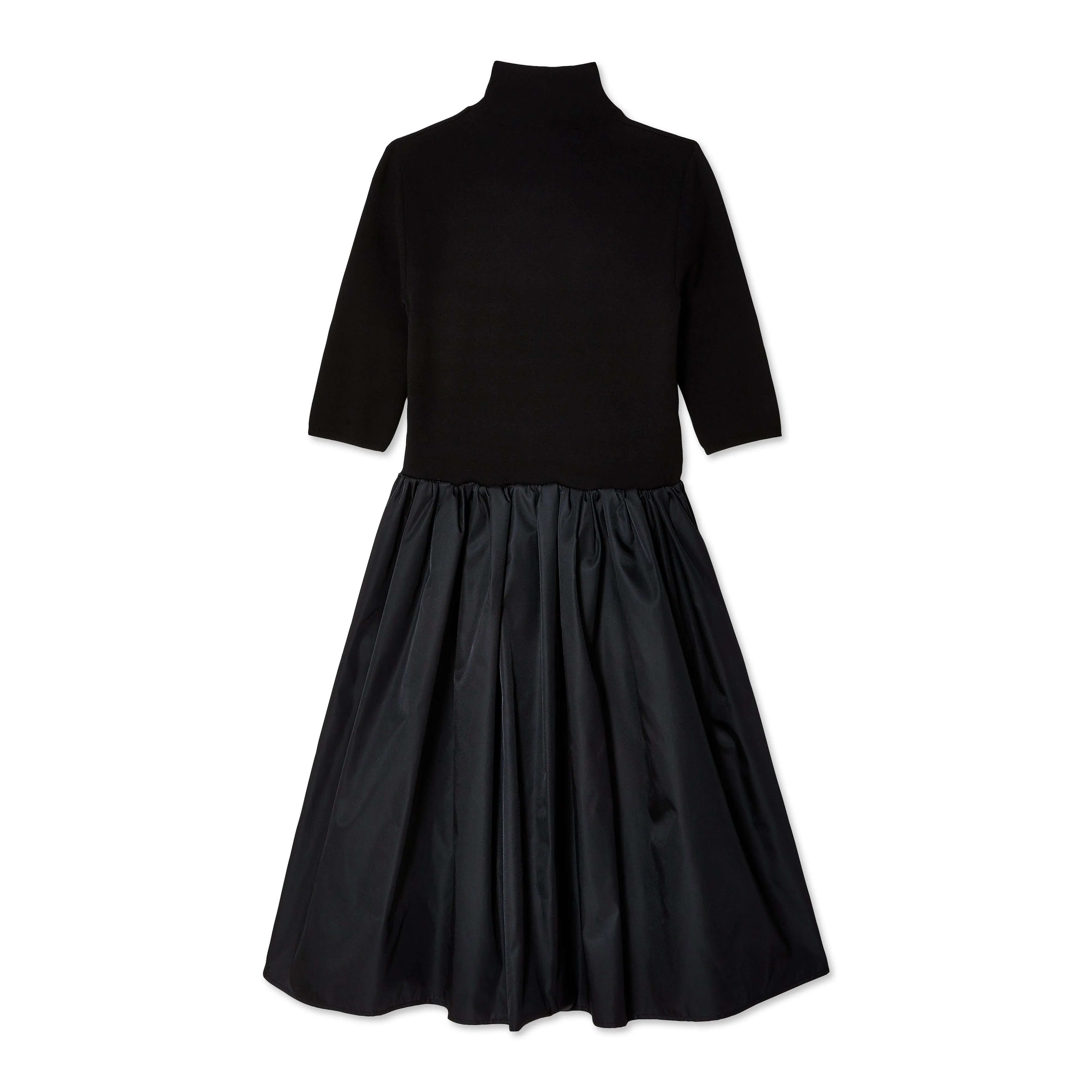 Prada - Women’s Half Zip Dress - (Black)
