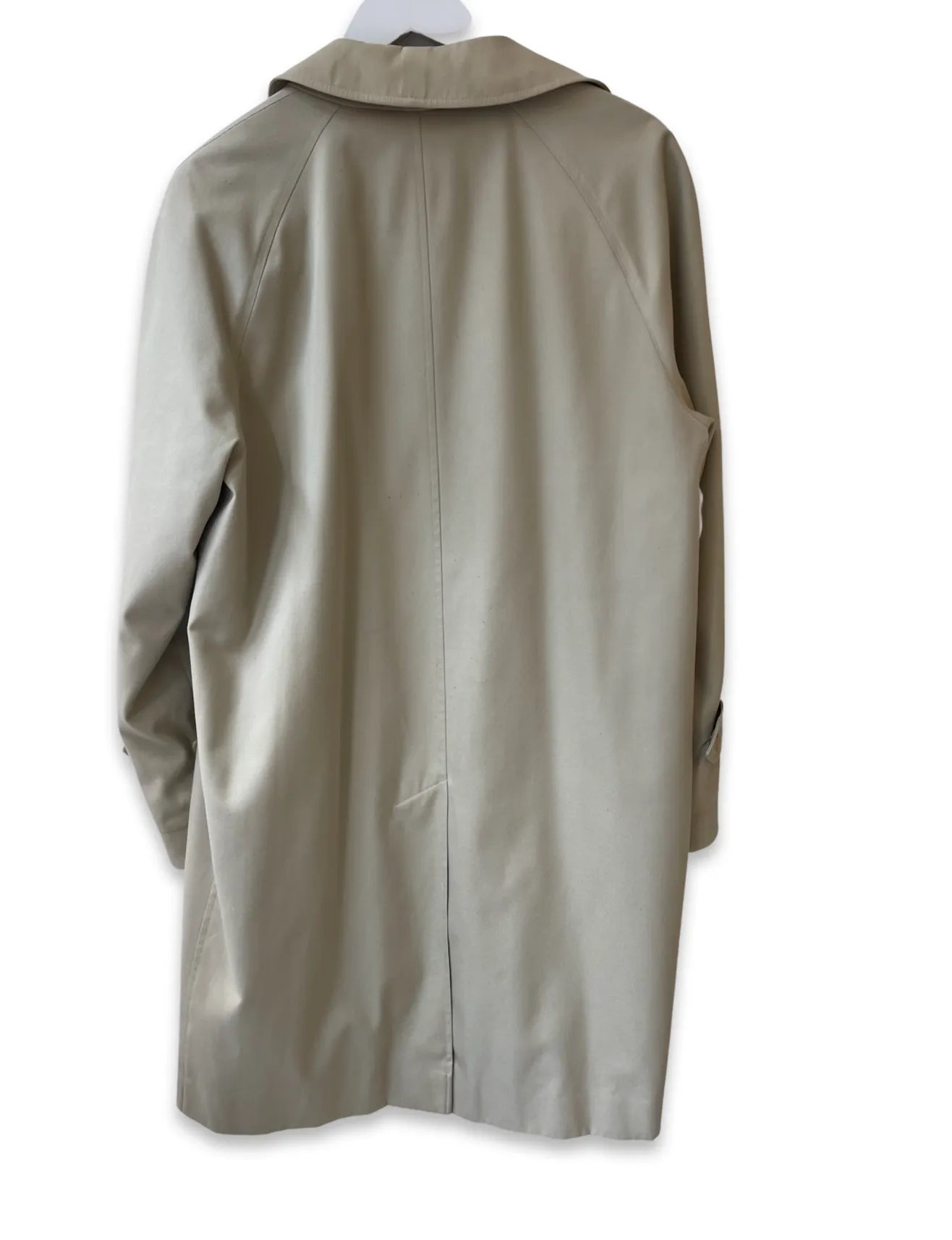 Trench ( Car) coat by Burberry.