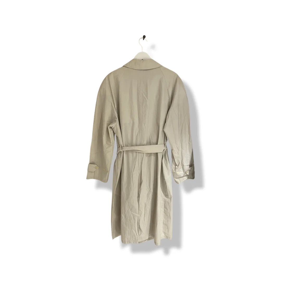 Trench coat by Burberry.